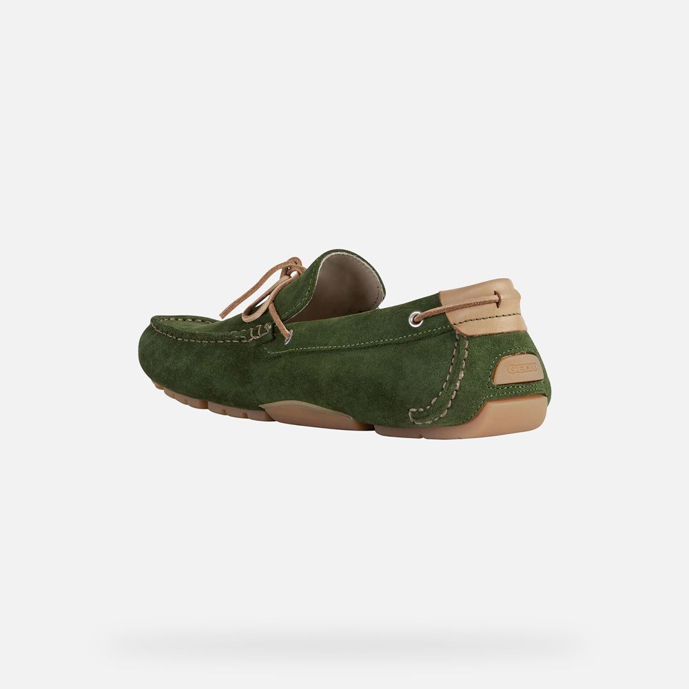 Mocassin Geox Melbourne - Vert - Homme 720653-WST